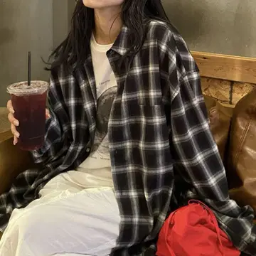 CIAOPANIC TYPY 루즈 실루엣 레귤러 카라 모듬 셔츠
