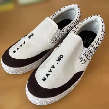 NAVY.WO 스니커즈 사이즈 37