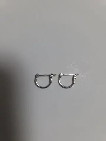 플라티나 850 후프 귀걸이 9mm
