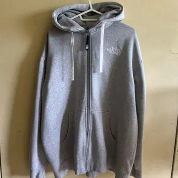 THE NORTH FACE 그레이 집업 후드티 XL