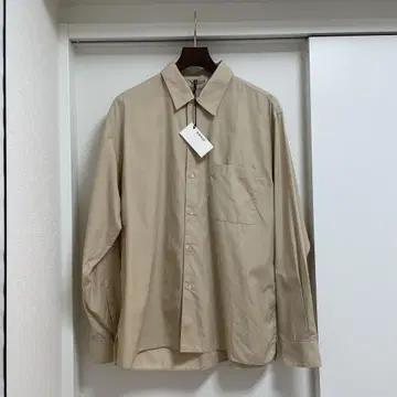 AURALEE WASHED FINX TWILL BOX SHIRTS