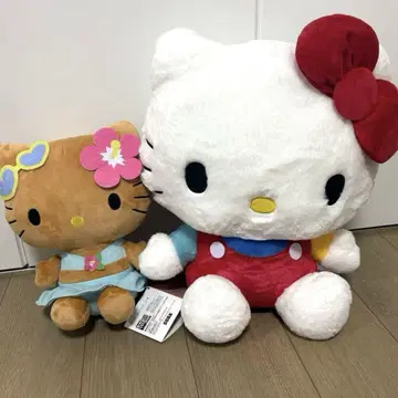헬로키티 봉제 인형 2개 세트