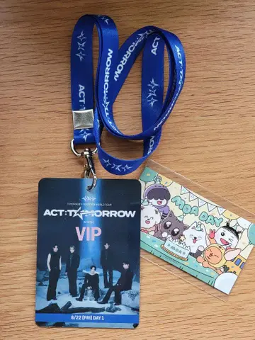 TXT ACT:TOMORROW VIP PASS 특전 서울 콘서트