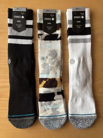 STANCE 삭스 3족 세트 25.5-29cm 스탠스 캐주얼