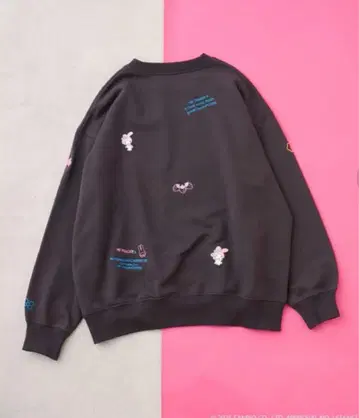 freaksstore 마이멜로디 메시지 자수 맨투맨 F 사이즈