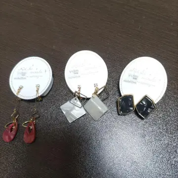 니켈 프리 귀찌 세트 3색