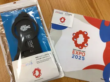 EXPO 2025 오사카 엑스포 안경닦이 안경 스탠드 2세트
