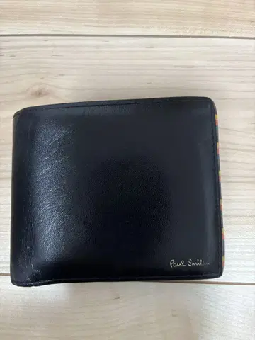Paul Smith 이단 접이식 지갑 블랙