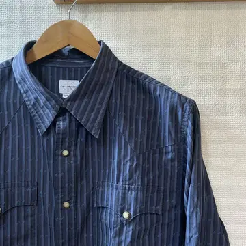 90s Calvin Klein Jeans 올드 스트라이프 셔츠 ck