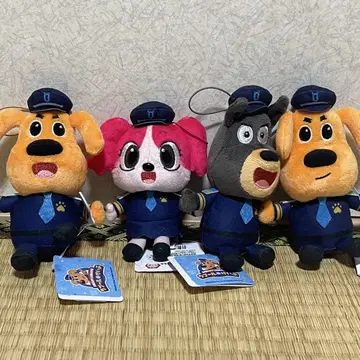 Baby Bus 밴딩 끈 포함 봉제 인형 라부르 경부편 전 4종 세트