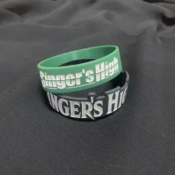 Singer's High 러버 밴드 2색 세트