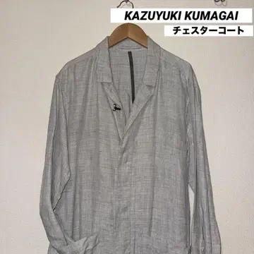 KAZUYUKI KUMAGAI 체스터 코트