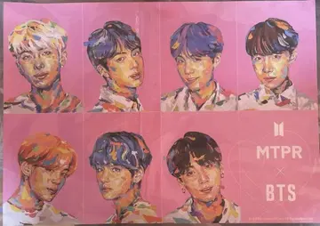 BTS MTPR 콜라보 포스터