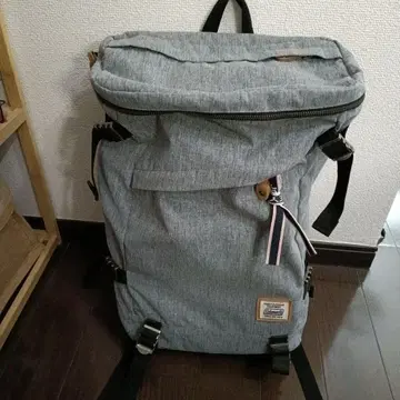 콜맨 그레이 백팩 릭