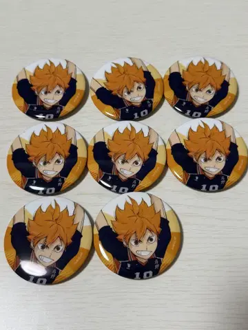 하이큐 히나타 쇼요 10th Anniversary 캔뱃지