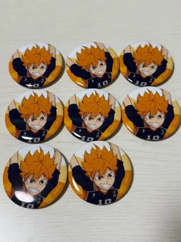 하이큐 히나타 쇼요 10th Anniversary 캔뱃지