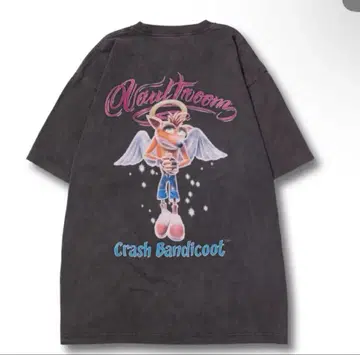 새상품 Vaultroom Crash Bandicoot 그래픽T셔츠