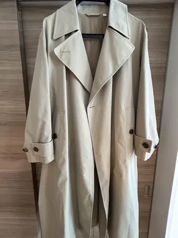 유니클로 U 트렌치코트 S uniqro u 레인보우