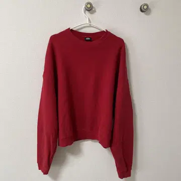 FREAK'S STORE 빨간색 크루넥 맨투맨