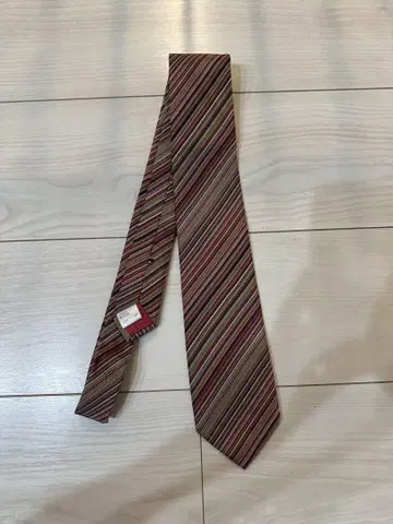 Paul Smith 스트라이프 넥타이 멀티 컬러