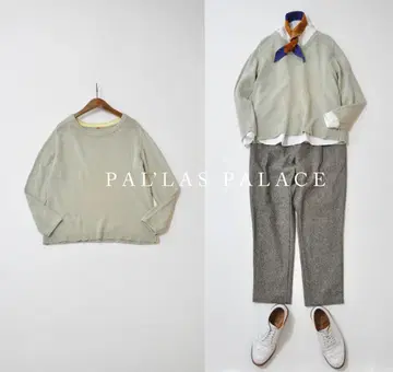 PAL'LAS PALACE 팔라스 팰리스 코튼 니트 풀오버