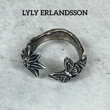 LYLY ERLANDSSON the SILENCE 파피용 반지 실버