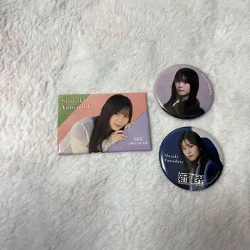 사쿠라자카46 야마시타 시즈키 캔뱃지 묶음 판매