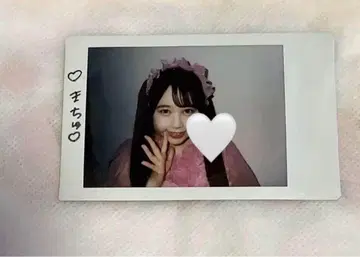 마츠모토 카렌 친필 사인 폴라로이드