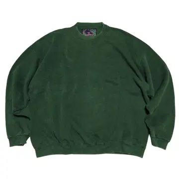 vintage 빈티지 플레인 맨투맨 XXL 그린 무지