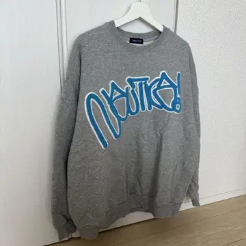 NAUTICA 그레이 맨투맨 M 사이즈
