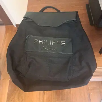 PHILIPPE PARIS 블랙 백팩