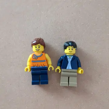 LEGO 남녀 미니 피규어 2체 세트