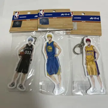 쿠로코의 농구 NBA 콜라보 아크릴 키링 흑자, 아카시, 키세 묶음 판매