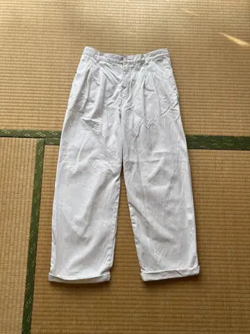 60s 유로 빈티지/치노 팬츠/핀 락/편손톱/YKK
