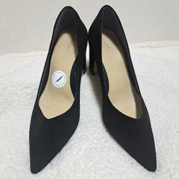 [ 컨디션 최상 ] RANDA 란다 스틸레토 펌프스 스웨이드 24.0cm