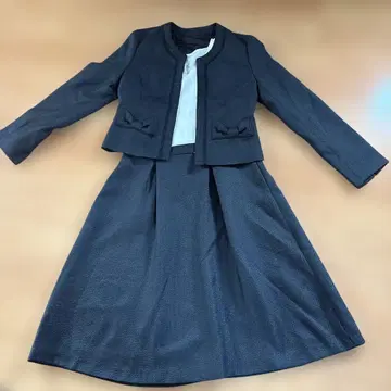 RUIRUE BOUTIQUE 블랙 리본 포함 정장 세트