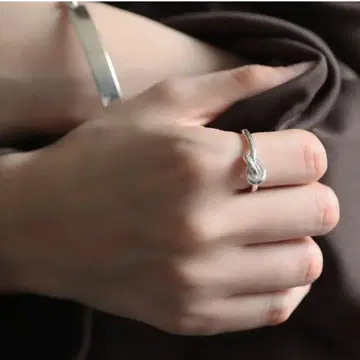 UNKNOWN. U544'LINK2 ' RING/SILVER No.841