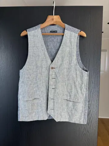 FRANK LEDER 린넨 베스트 사이즈 s