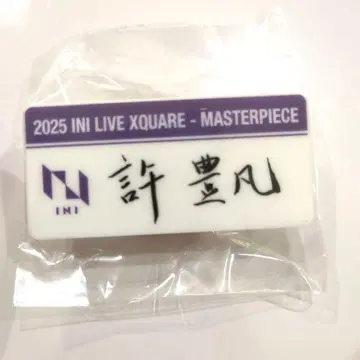 INI 팬 네임플레이트 네임 배지