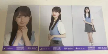 노기자카46 브로마이드 니트 뷔스티에 츠츠이 아야메 컴프