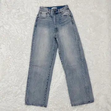 MOUSSY HW DAMAGE LOOSE STRAIGHT 데님 26