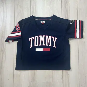 TOMMY HILFIGER DENIM 타미힐피거 네이비 T셔츠