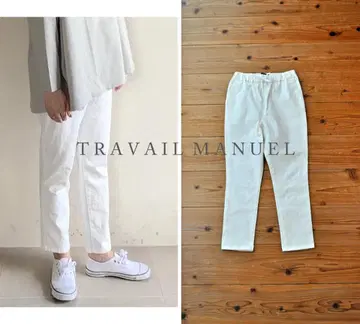 TRAVAIL MANUEL 트라바이유 마뉴엘 스트레치 페그팬츠