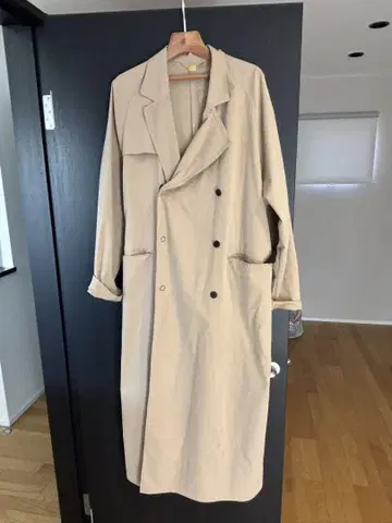 SUNSEA 베이지 트렌치코트 18ss 콜롬보 코트