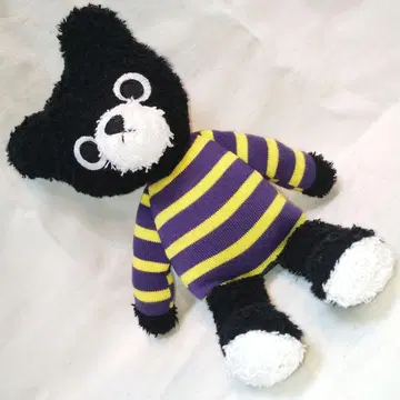 검은 고양이 봉제 인형 MIKI house DOUBLE.B