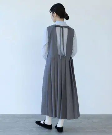 T/R 플리츠 원피스