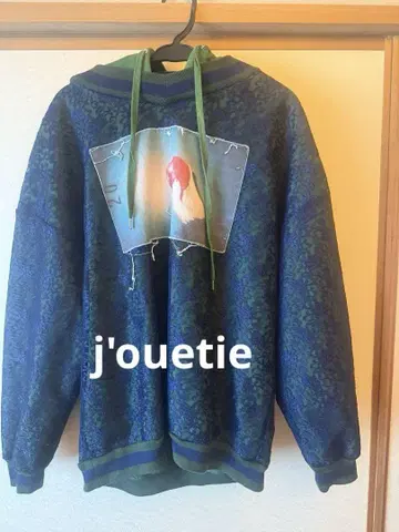 [ jouetie ] 아트 프린트 오버 사이즈 후드티
