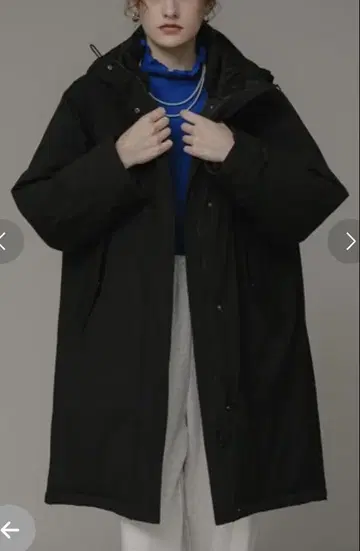 어반 리서치 아우터 후디드 충전솜 코트 2024 A/W