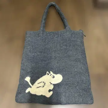 무민 펠트 토트백 그레이