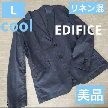 EDIFICE 린넨 혼방 테일러드 자켓 L 사이즈